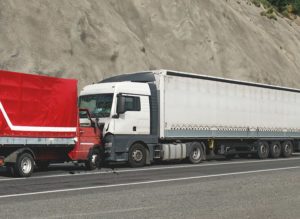 Corona Truck Accident